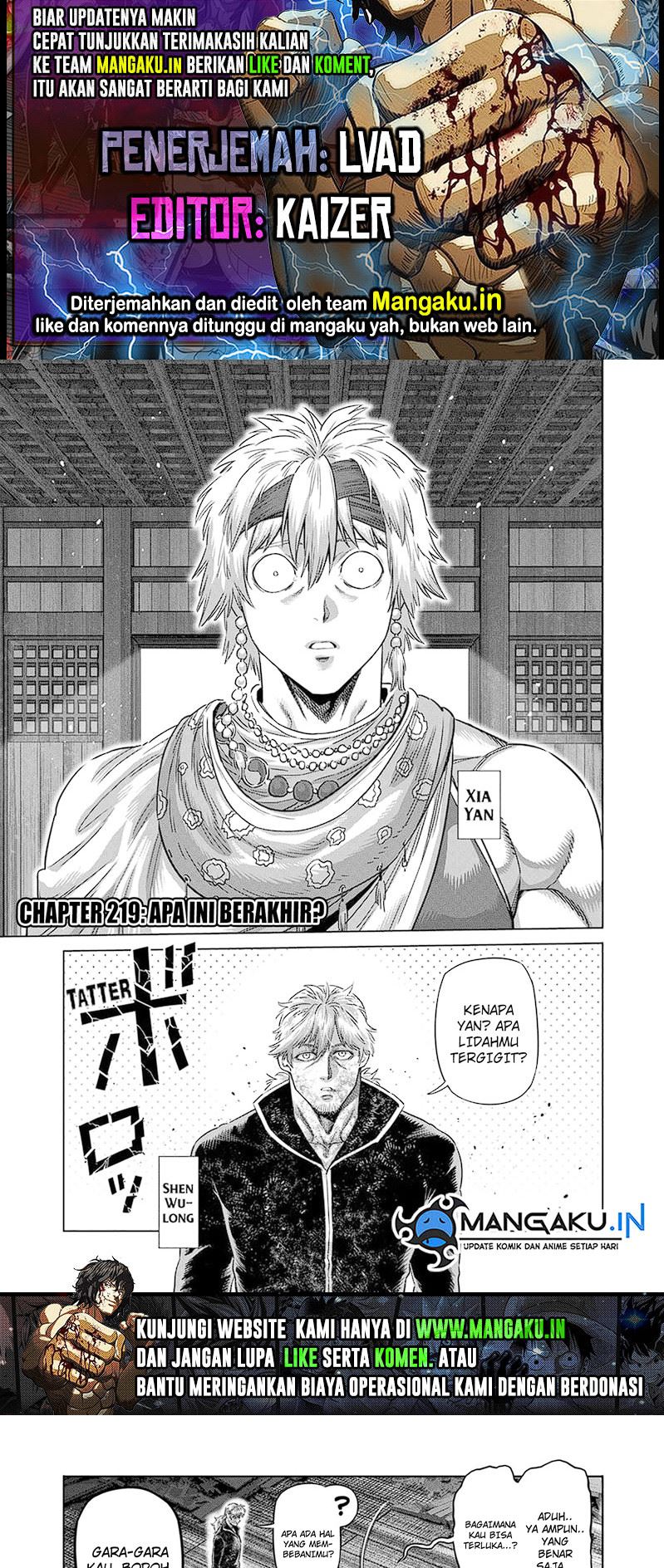 Kengan Omega Chapter 219 page 0