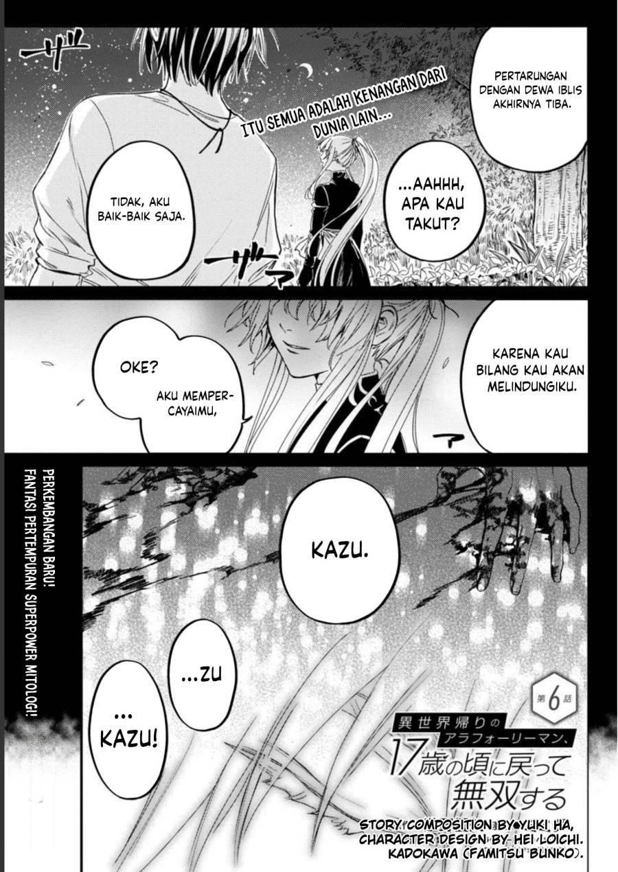 Isekai Kaeri no Arafo Ryman, 17-sai no Koro ni Modotte Musou suru Chapter 6 page 1
