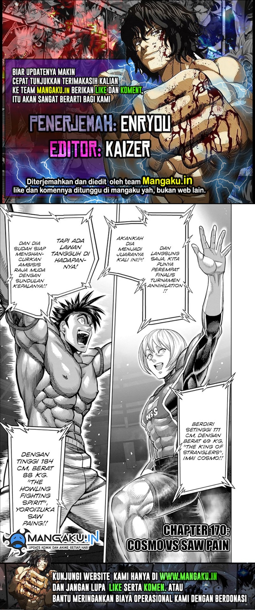 Kengan Omega Chapter 170 page 0
