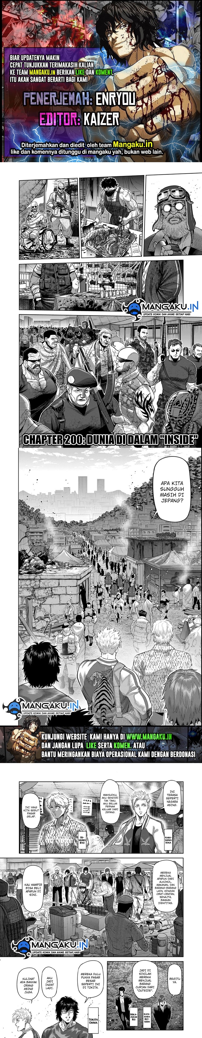 Kengan Omega Chapter 200 page 0